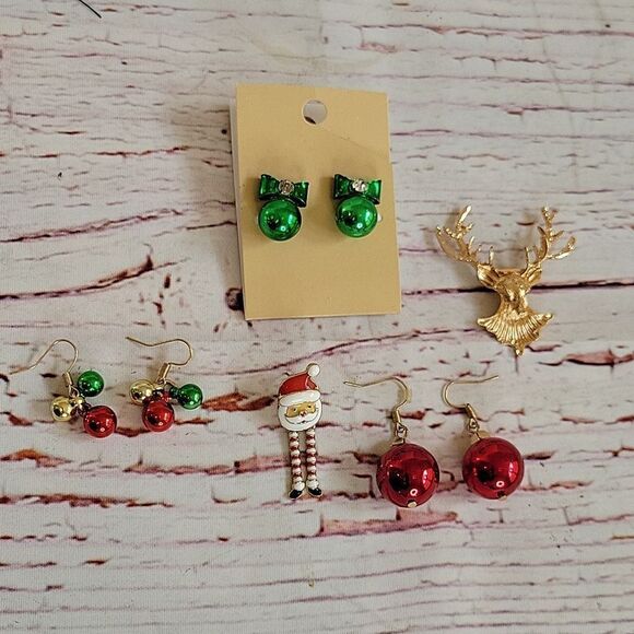 CHRISTMAS JEWELRY Bundle of Five Pieces - Picture 8 of 8
